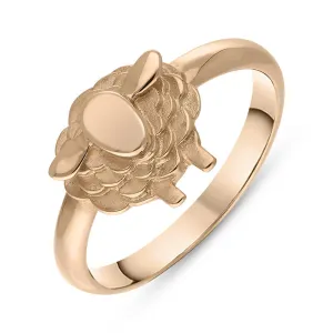 18ct Rose Gold Sheep Ring
