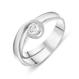 18ct White Gold 0.25ct Diamond Dress Ring