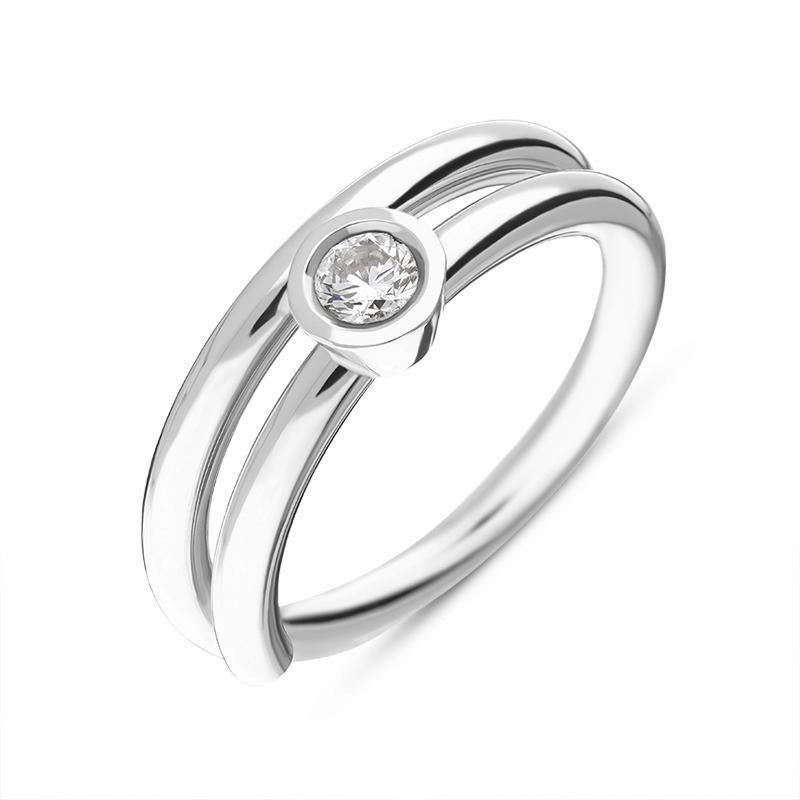 18ct White Gold Diamond Three Piece Gift Set