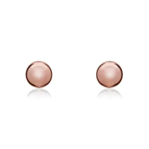 9ct Rose Gold 4mm Ball Stud Earrings