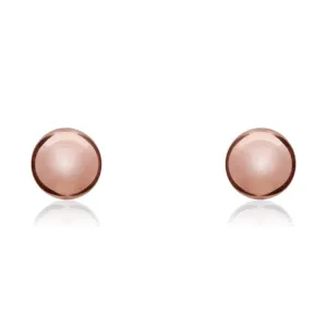 9ct Rose Gold 8mm Ball Stud Earrings