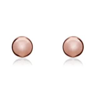 9ct Rose Gold 9mm Ball Stud Earrings