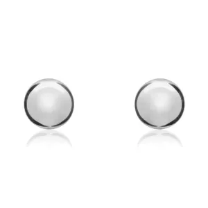 9ct White Gold 5mm Ball Stud Earrings