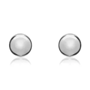 9ct White Gold 9mm Ball Stud Earrings