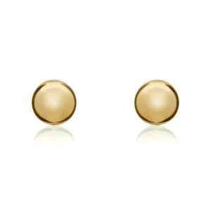 9ct Yellow Gold 3mm Ball Stud Earrings