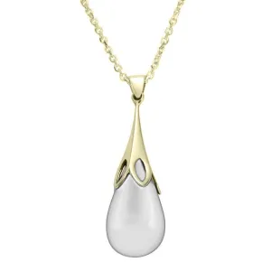 9ct Yellow Gold Carrara Small Tulip Necklace
