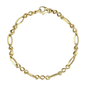 9ct Yellow Gold Chain Link Bracelet