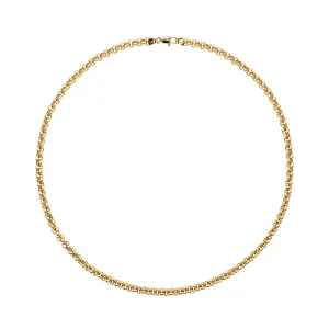 9ct Yellow Gold Rolo Chain Necklace