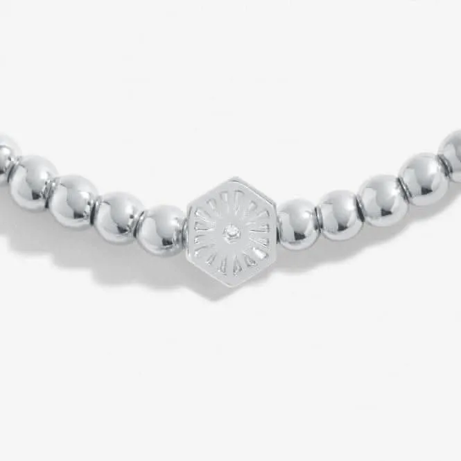 A Beautiful Day Starts A Beautiful Mindset Silver Plated Bracelet 6781