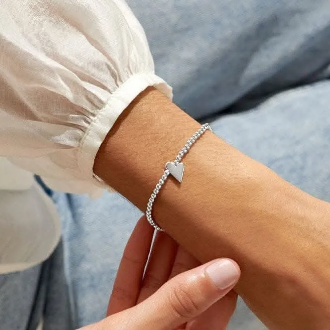 A Little Best Friend Silver Plated 17.5cm Stretch Bracelet 6840