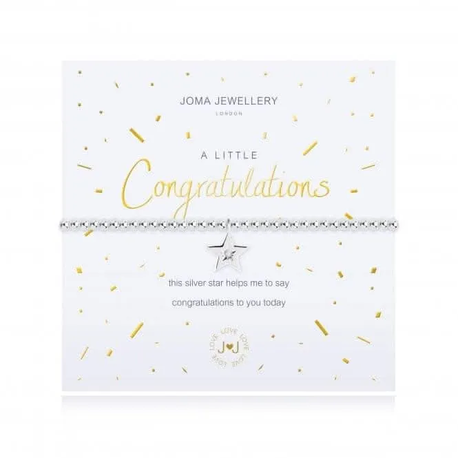 A Little Congratulations Bracelet 2699