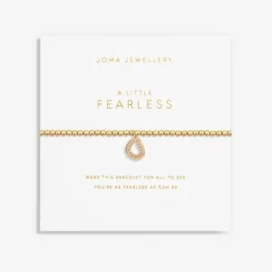 A Little Fearless Gold Plated 17.5cm Stretch Bracelet 6983
