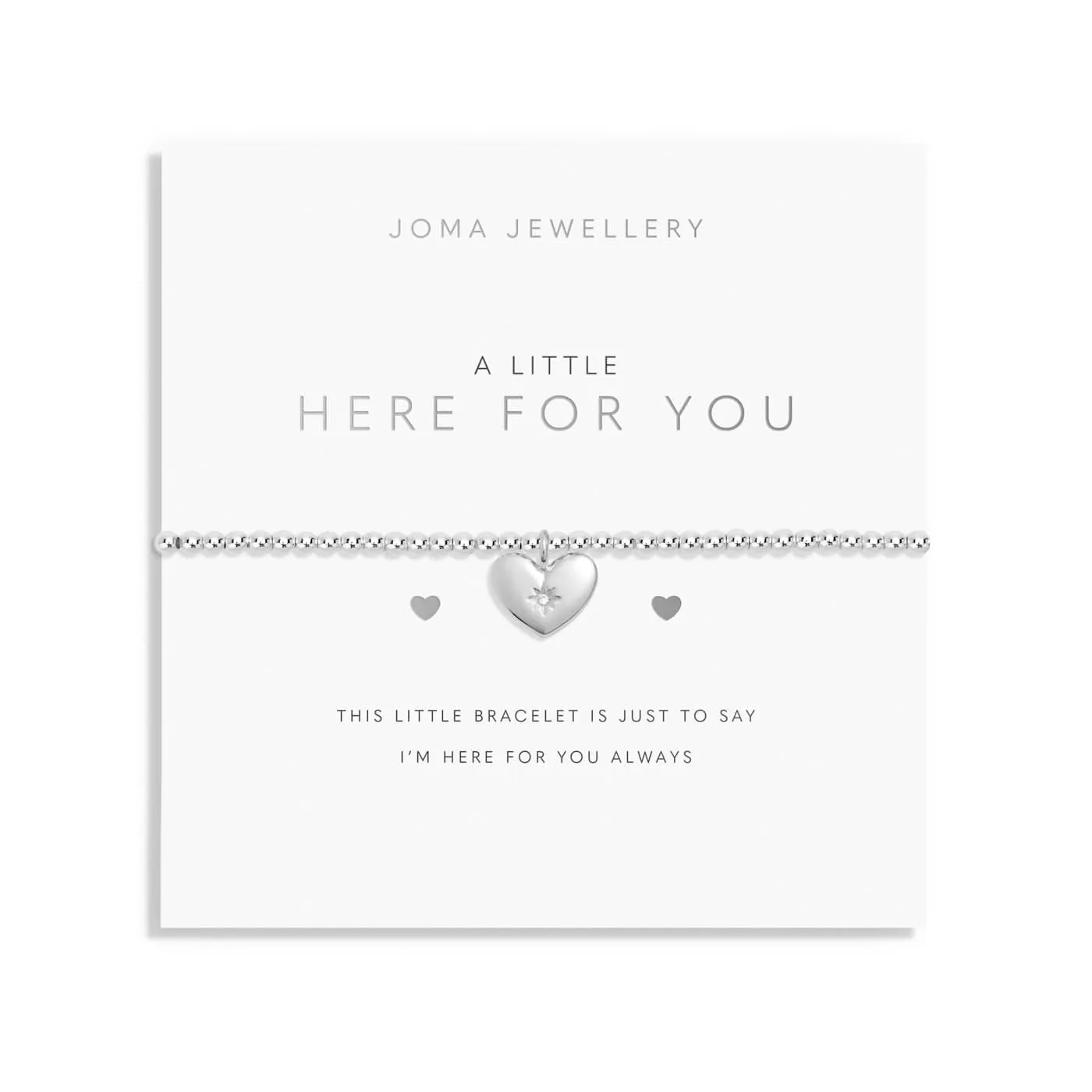 A Little Here For You Silver Plated Bracelet 7412