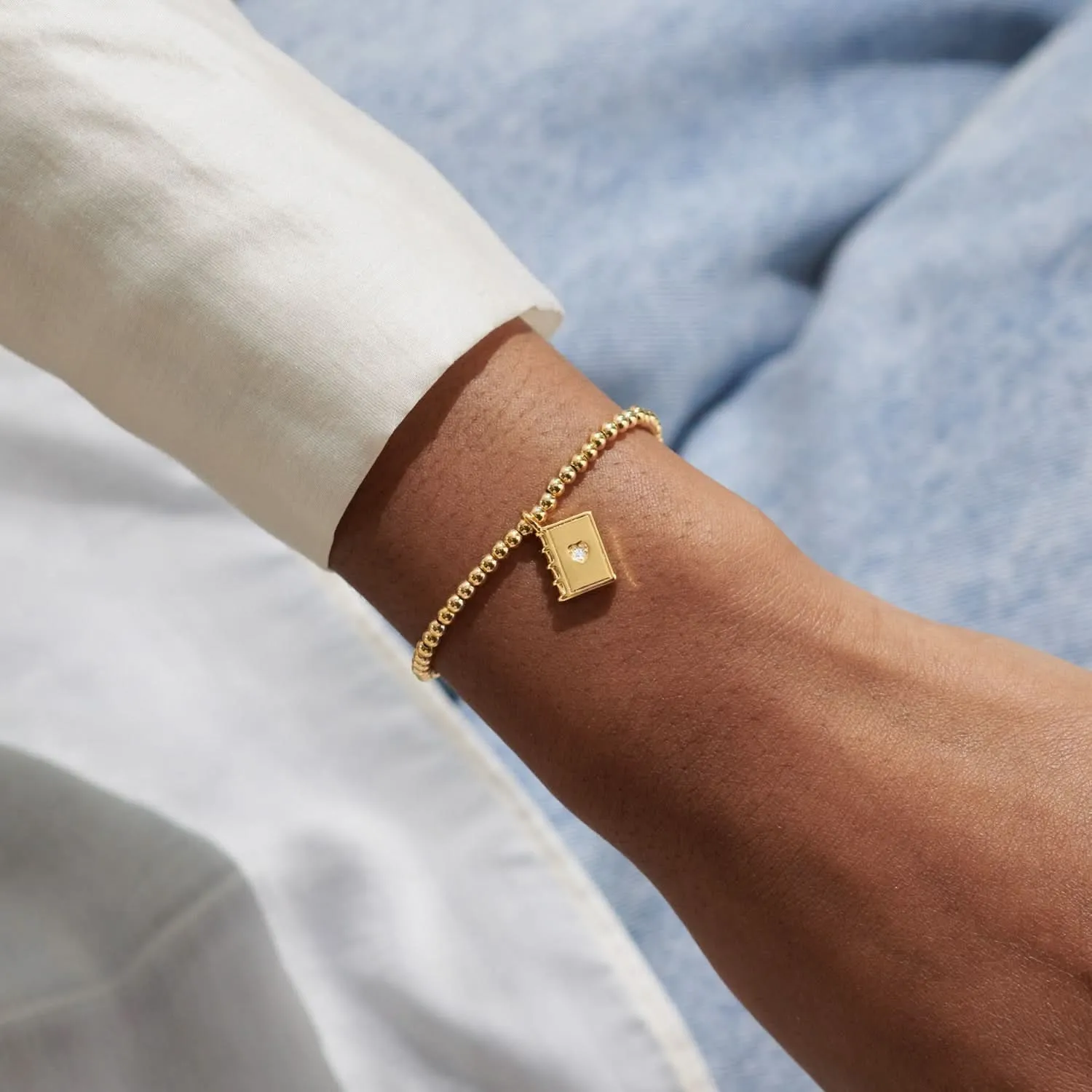 A Little New Chapter Gold Plated Bracelet 8221