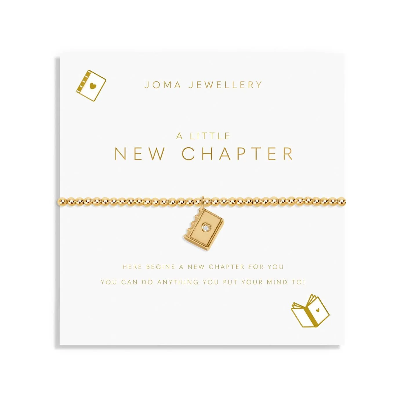 A Little New Chapter Gold Plated Bracelet 8221