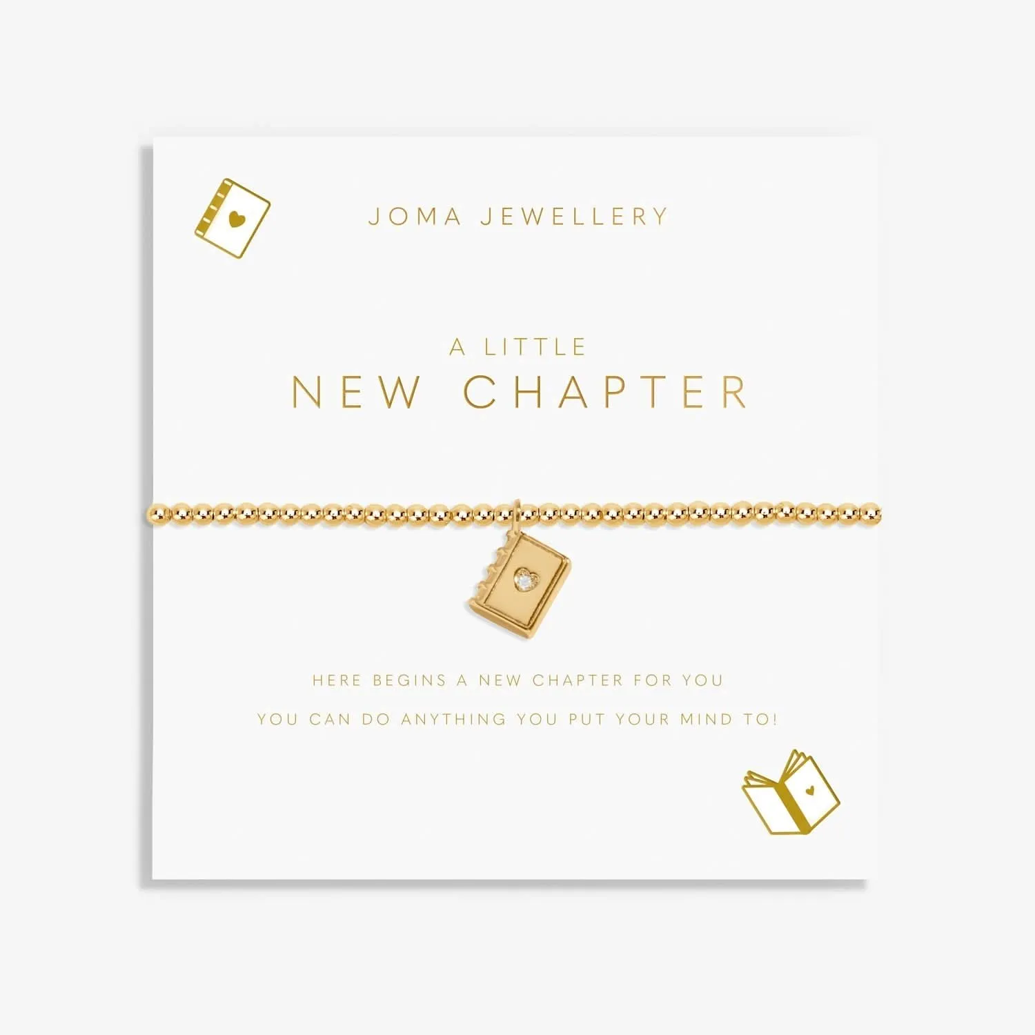 A Little New Chapter Gold Plated Bracelet 8221