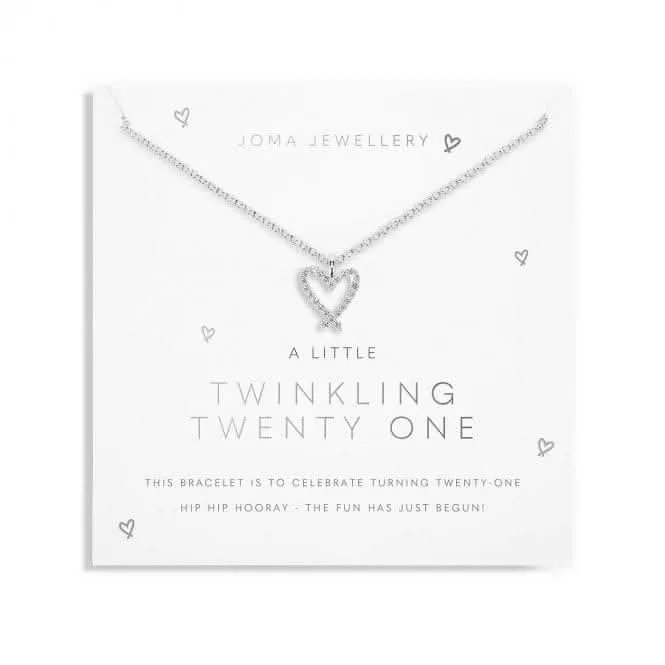 A Little 'Twinking Twenty One' Necklace 5710