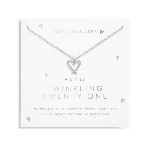 A Little 'Twinking Twenty One' Necklace 5710