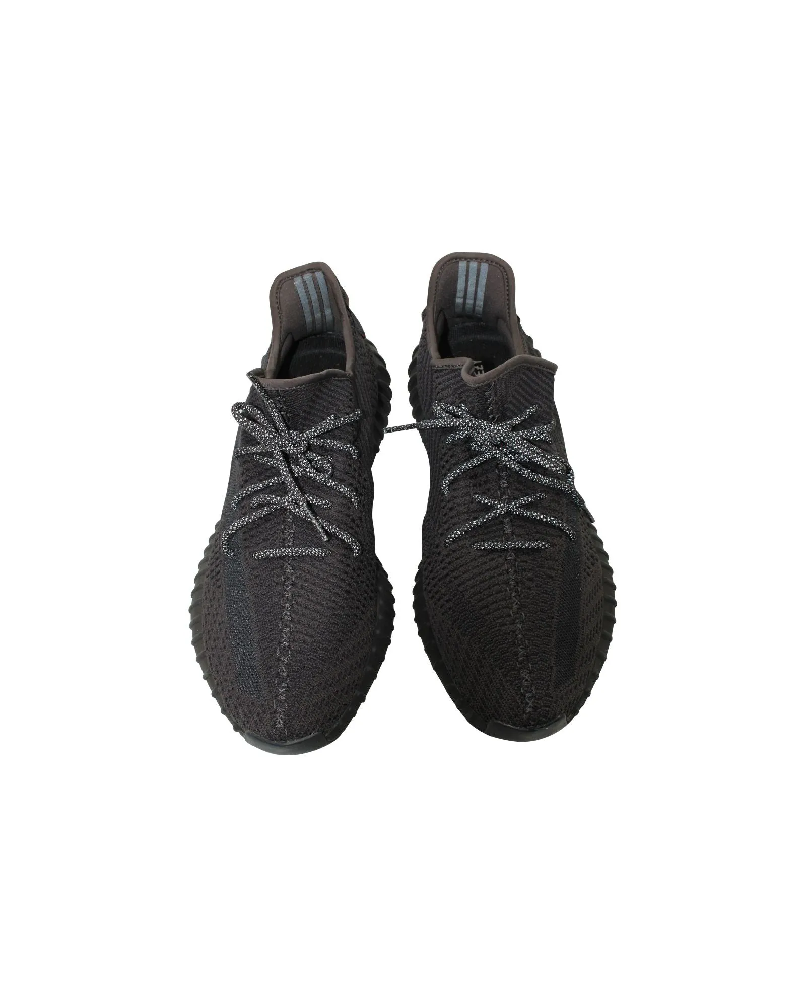 Adidas Yeezy Boost 350 V2 Sneakers in 'Onyx' Black Synthetic