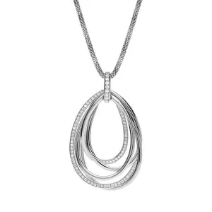 Al Coro 18ct White Gold 0.62ct Diamond Multi Strand Necklace