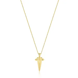 Ania Haie Gold Geometric Point Pendant Necklace N053-03G