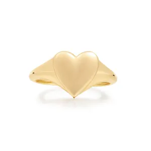 Ania Haie Gold Love Signet Ring R057-02G