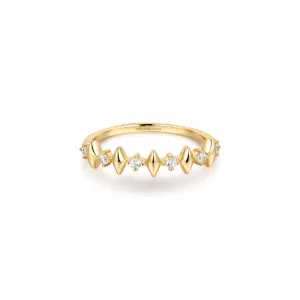 Ania Haie Gold Multi Sparkle Ring R061-03G