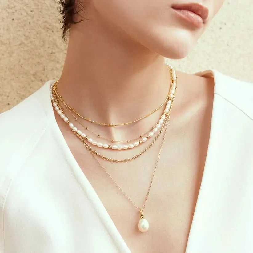 Ania Haie Gold Rope Twist Chain Necklace N058-04G