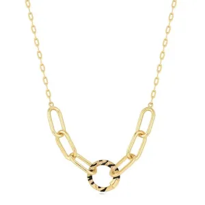 Ania Haie Gold Tiger Chain Charm Connector Necklace N052-03G