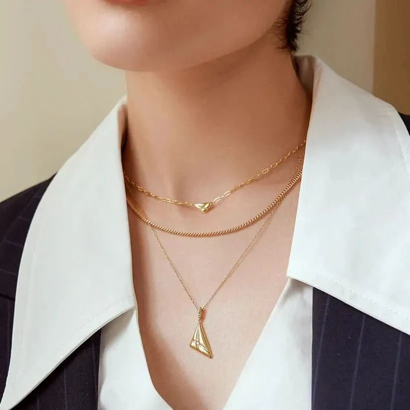 Ania Haie Gold Triangle Necklace N059-02G