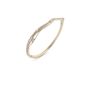 Annamaria Cammilli 18ct Natural Beige 0.3ct Diamond Dune Series Bracelet