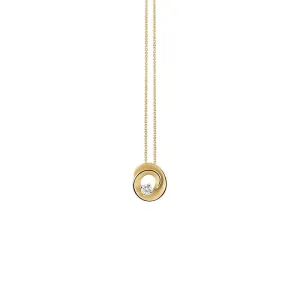 Annamaria Cammilli 18ct Yellow Sunrise Gold & Diamond Dune Assolo Series Necklace