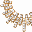 Astley Clarke Comet Burst 14ct Yellow Gold 0.31ct Diamond Pendant