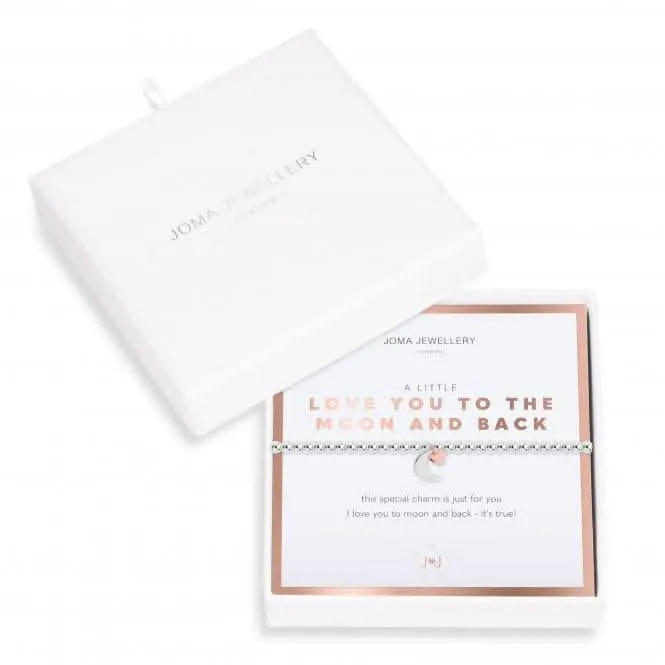 Beautifully Boxed A littles Love You To The Moon And Back Bracelet 4754