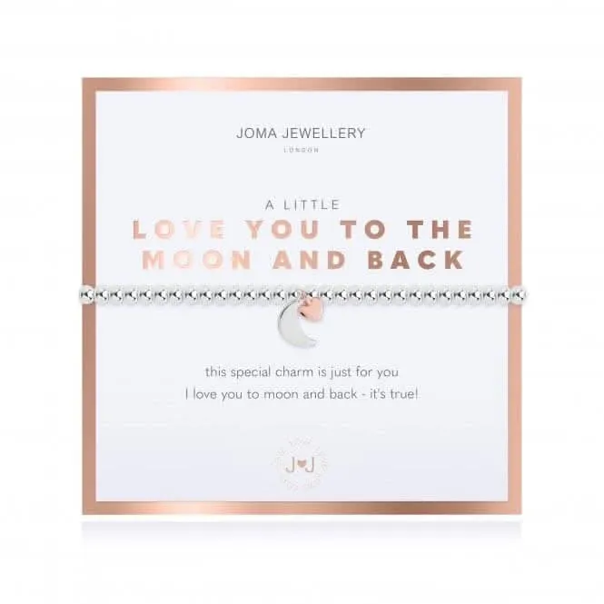 Beautifully Boxed A littles Love You To The Moon And Back Bracelet 4754