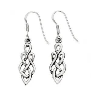 Beginnings Sterling Silver E250 Celtic Earrings