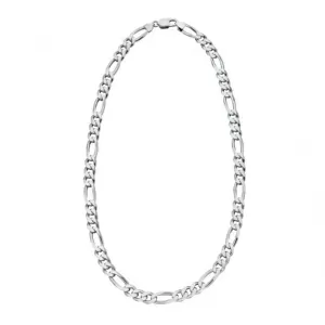 Beginnings Sterling Silver Heavyweight Figaro 51cm Necklaces N4272