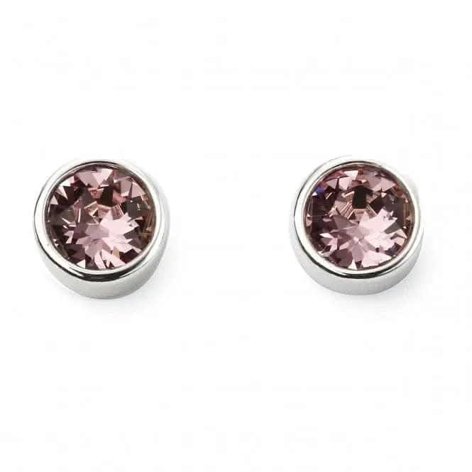 Beginnings Sterling Silver June Birth Stone Earrings E5563