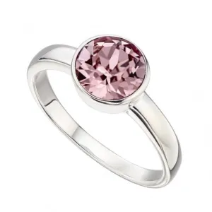 Beginnings  Sterling Silver June Swarovski Birthstone Ring R3690