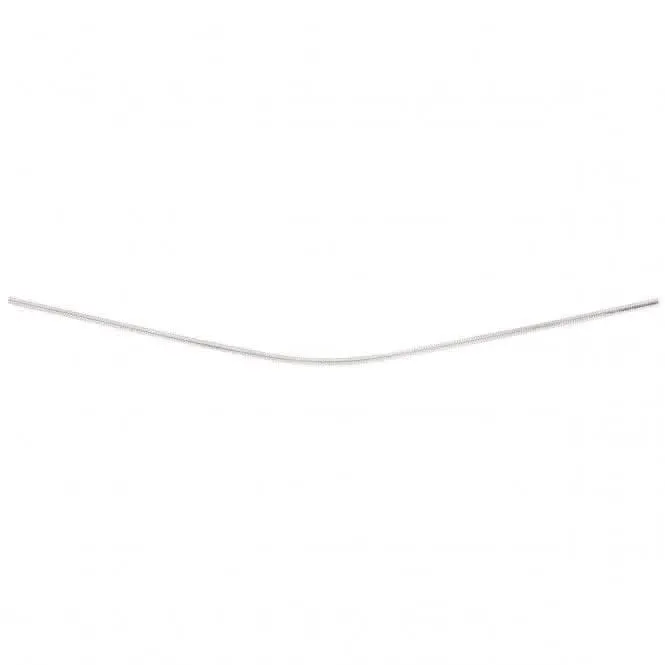 Beginnings Sterling Silver N685 060 Snake 51cm Chain