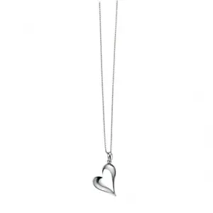 Beginnings Sterling Silver Polished Heart Pendant P2807