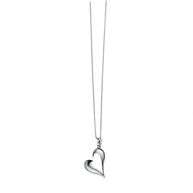 Beginnings Sterling Silver Polished Heart Pendant P2807