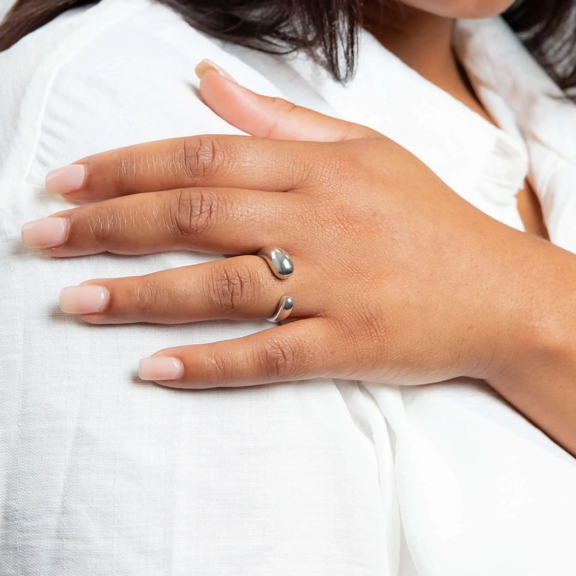 Beginnings Sterling Silver Ring R3890
