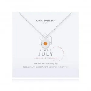 Birthstone a little July Sunstone Necklace 4660