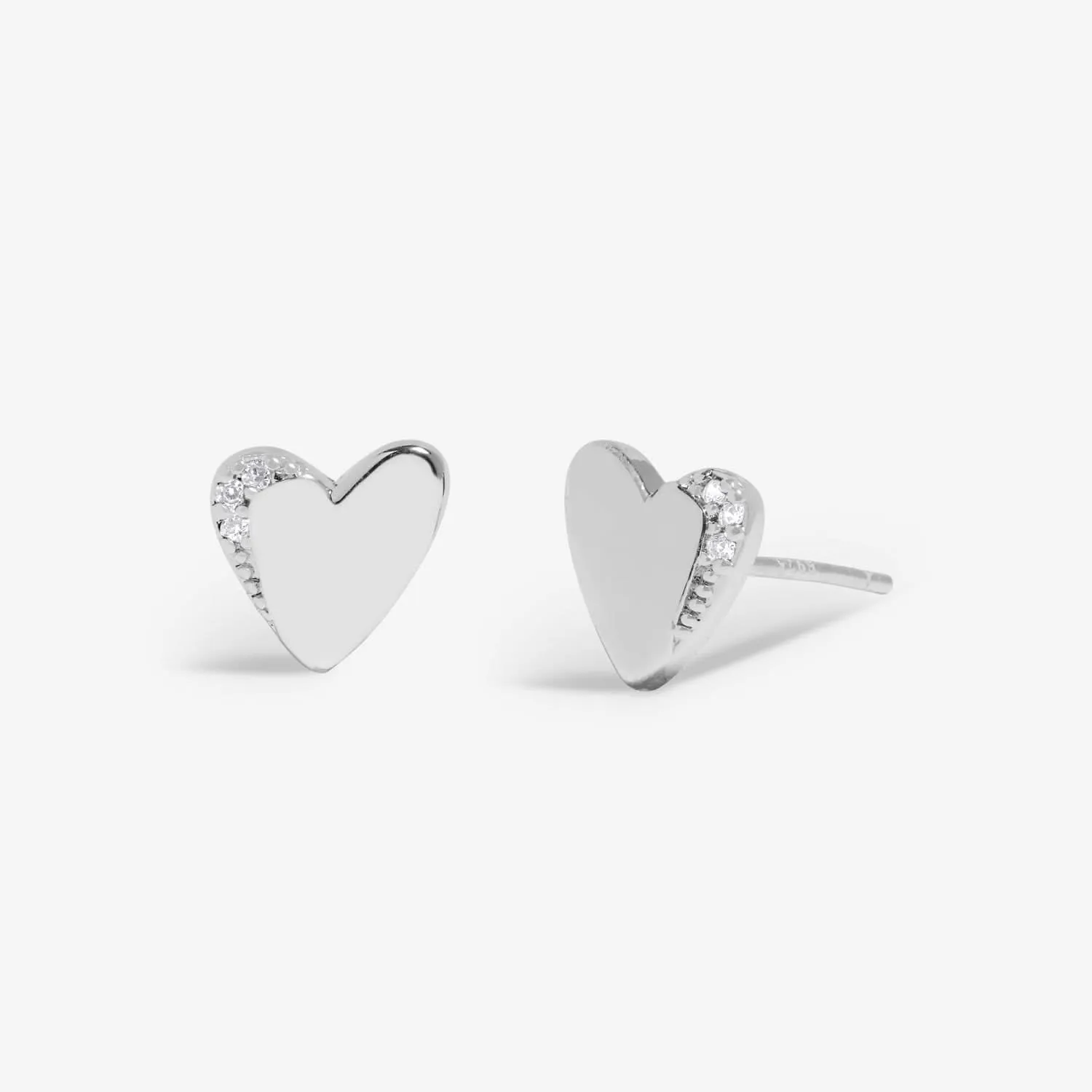 Boxed A Little Happy Birthday Silver Plated Earrings 7651
