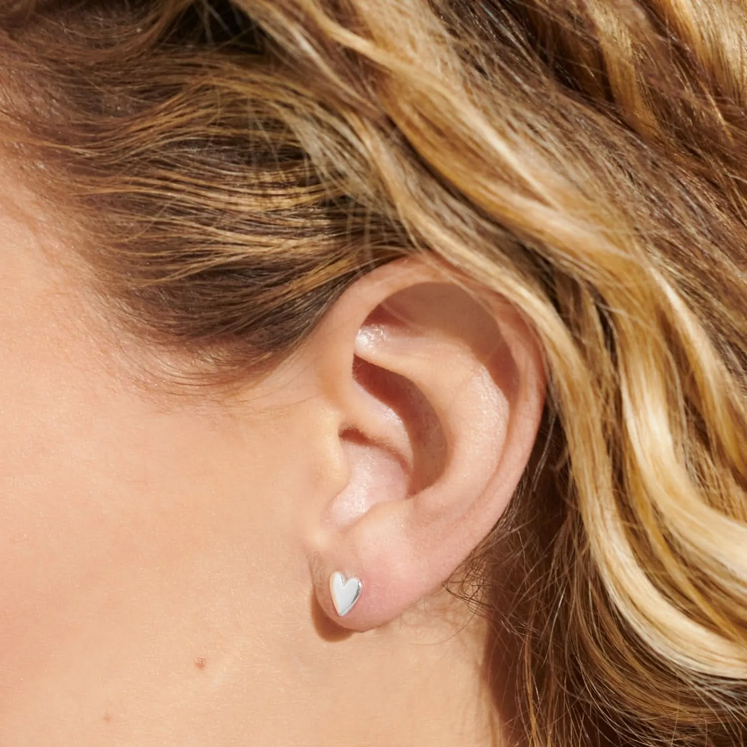 Boxed A Little Happy Birthday Silver Plated Earrings 7651