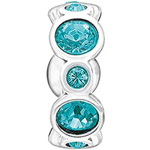Chamilia Charm Birthstone Jewels December Silver
