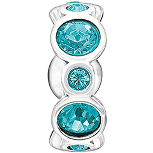 Chamilia Charm Birthstone Jewels December Silver