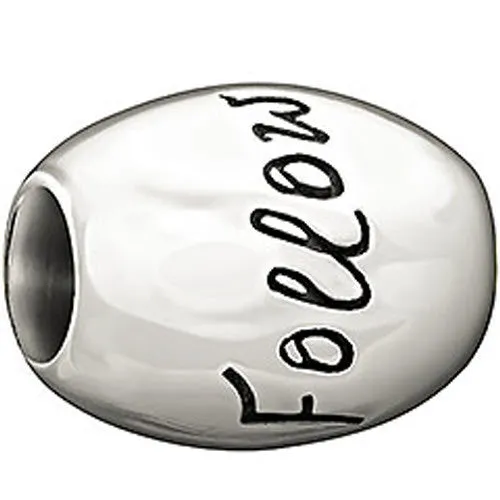 Chamilia Charm Follow Your Heart Silver