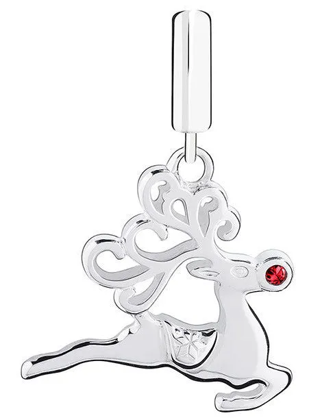 Chamilia Charm Leaping Rudolph Silver
